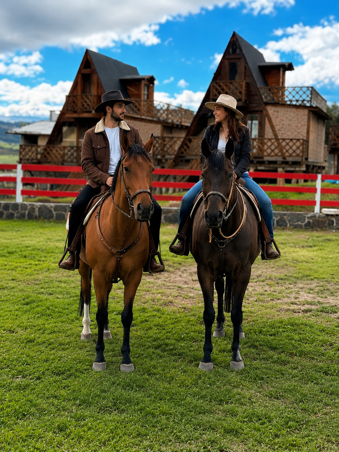Experiencias ecuestres en Mount House Lodge